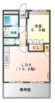 エスポワール・Mの間取り画像