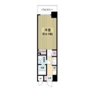 レジディア天神橋の間取り画像