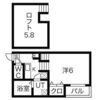シリウス中江の間取り画像