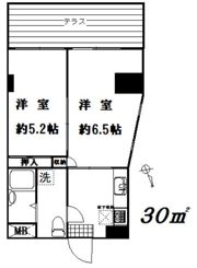 第8中島マンションの間取り画像