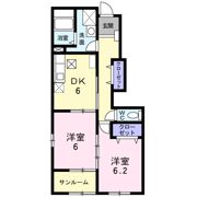 ローズマリーの間取り画像
