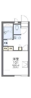 レオパレスSURFBの間取り画像