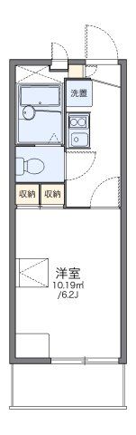 レオパレスグレイス清水の間取り画像
