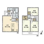 西原町戸建の間取り画像