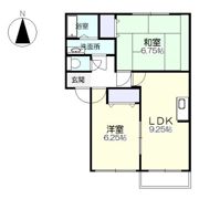 クリスメゾンBの間取り画像