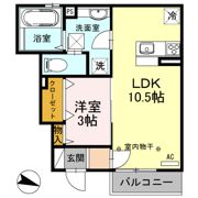 プレミューズ春日の間取り画像