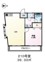 サンパレス三鷹の間取り画像