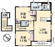 ミラバルみどり坂の間取り画像