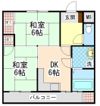 金盃第2高羽荘の間取り画像