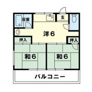 志柿こーぽの間取り画像