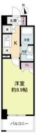 ルクレ京橋の間取り画像