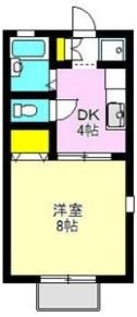クレセール Iの間取り画像