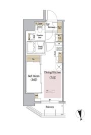 アーバネックス新御徒町の間取り画像