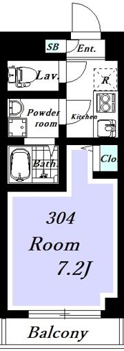 belle ville（ベルヴィル）の間取り画像