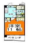 アークハイツ鹿田の間取り画像