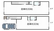 上汐2丁目倉庫・事務所の間取り画像