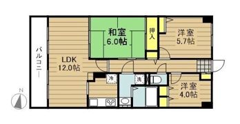 マ・メゾン寿の間取り画像