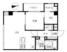 WARD VILLAGEの間取り画像