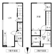 D-BOX朝霧台の間取り画像