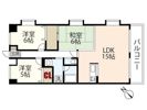 KハイツⅡの間取り画像