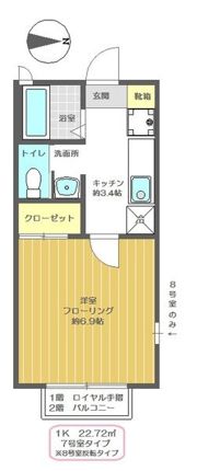 グラントールⅢの間取り画像