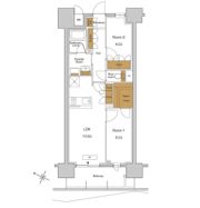 RJRプレシア東十条ガーデンの間取り画像