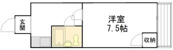 ロジェホリワの間取り画像