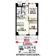 フェビエンローズの間取り画像