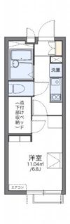 レオパレスグレース クレストⅠの間取り画像