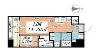 パークルール大手町の間取り画像