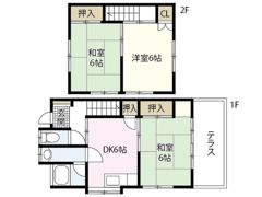 森脇アパートの間取り画像