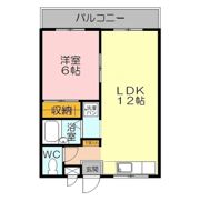 ボヌール井上の間取り画像