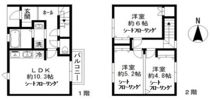 パークヒルⅡの間取り画像