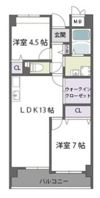 ハーヴィス・カエロンの間取り画像
