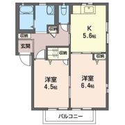 ヴィラ・フォンテーヌAの間取り画像
