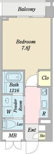 COZY川名本町の間取り画像