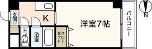 リバーサイド中村の間取り画像