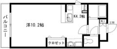エクシード新町の間取り画像