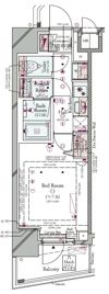 コンシェリア東京 ＜HIGASHIJUJO RESIDENCE＞の間取り画像
