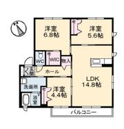 グランマスト茶屋町 C棟の間取り画像