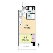 エス・キュート南森町の間取り画像