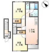 シャン・ルシオールの間取り画像
