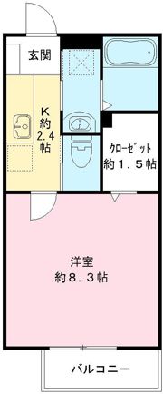 サンライフタカクワ Bの間取り画像