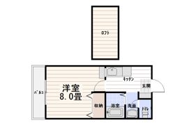 ガーデン恵比須Bの間取り画像
