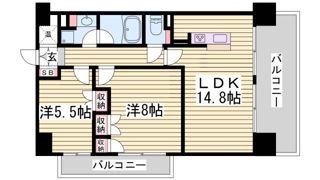 サニープレイス西芦屋2号館の間取り画像