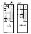 RiverResidence用賀の間取り画像