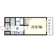 エスリード福島駅前の間取り画像