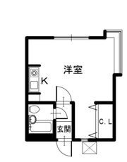 タジママンションの間取り画像