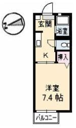 シャーメゾン楽山の間取り画像