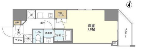 ドゥーエ東大前の間取り画像